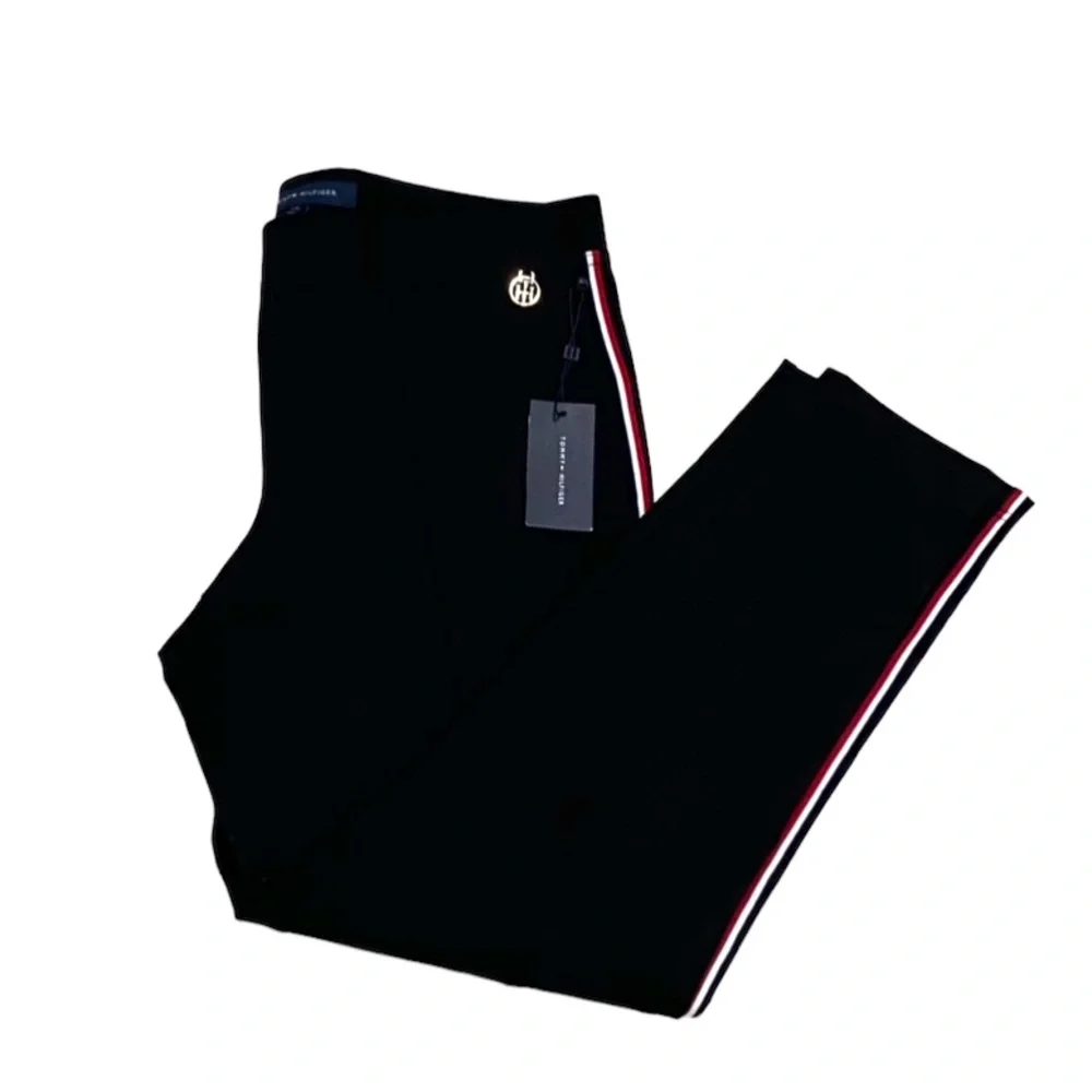 Tommy Hilfiger Women’s Black Pants Large - Picture 1 of 6